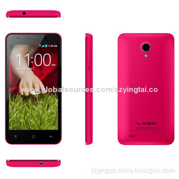 3G Smartphones, 4.5-inch, MTK6582 Quad-core with 854 x 480-pixel Resolution